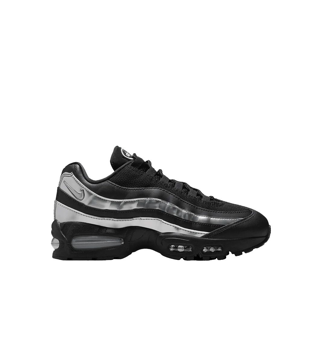 Svart W nike air max 95 big bubble
