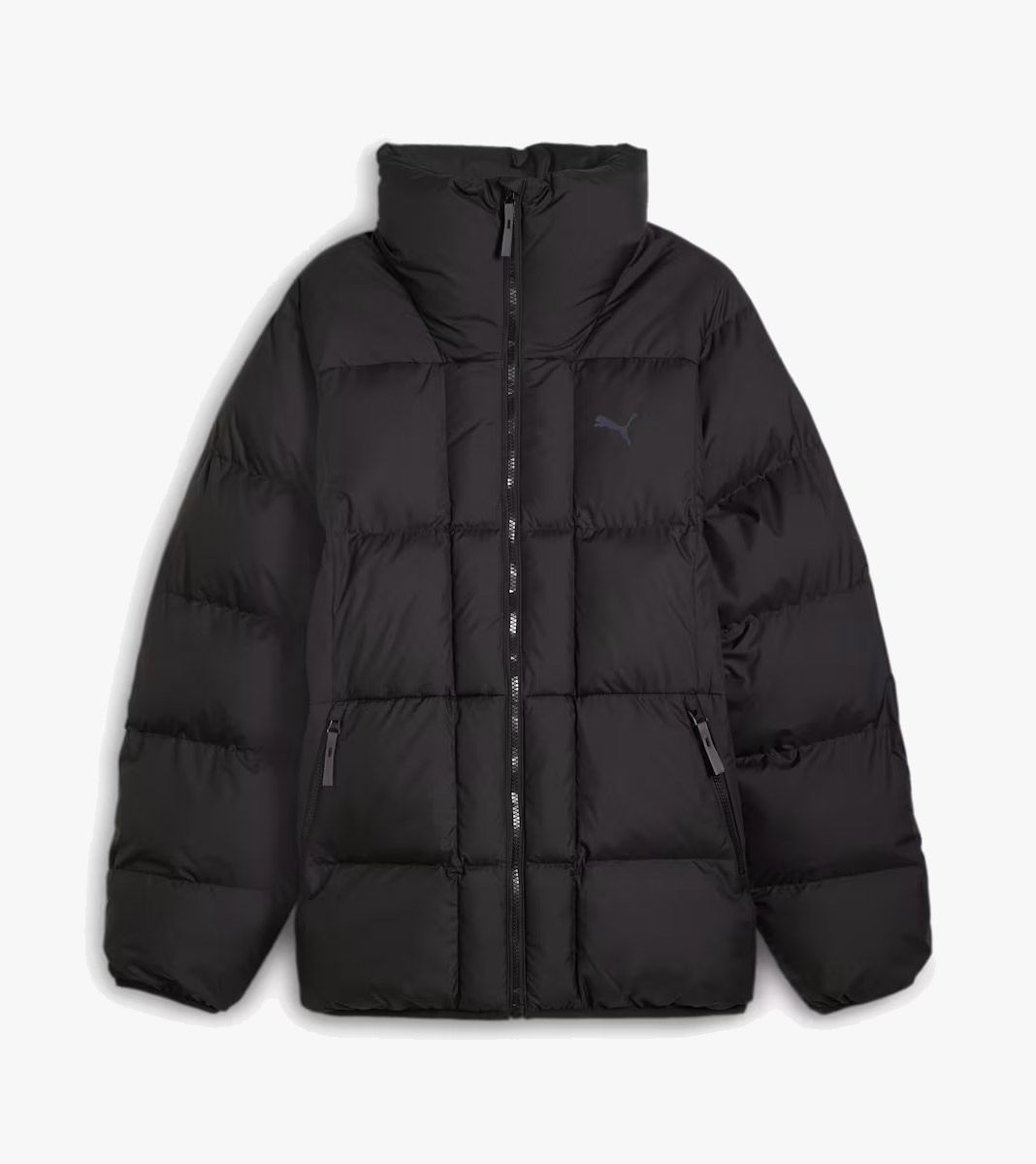 Black PUFFER JACKET
