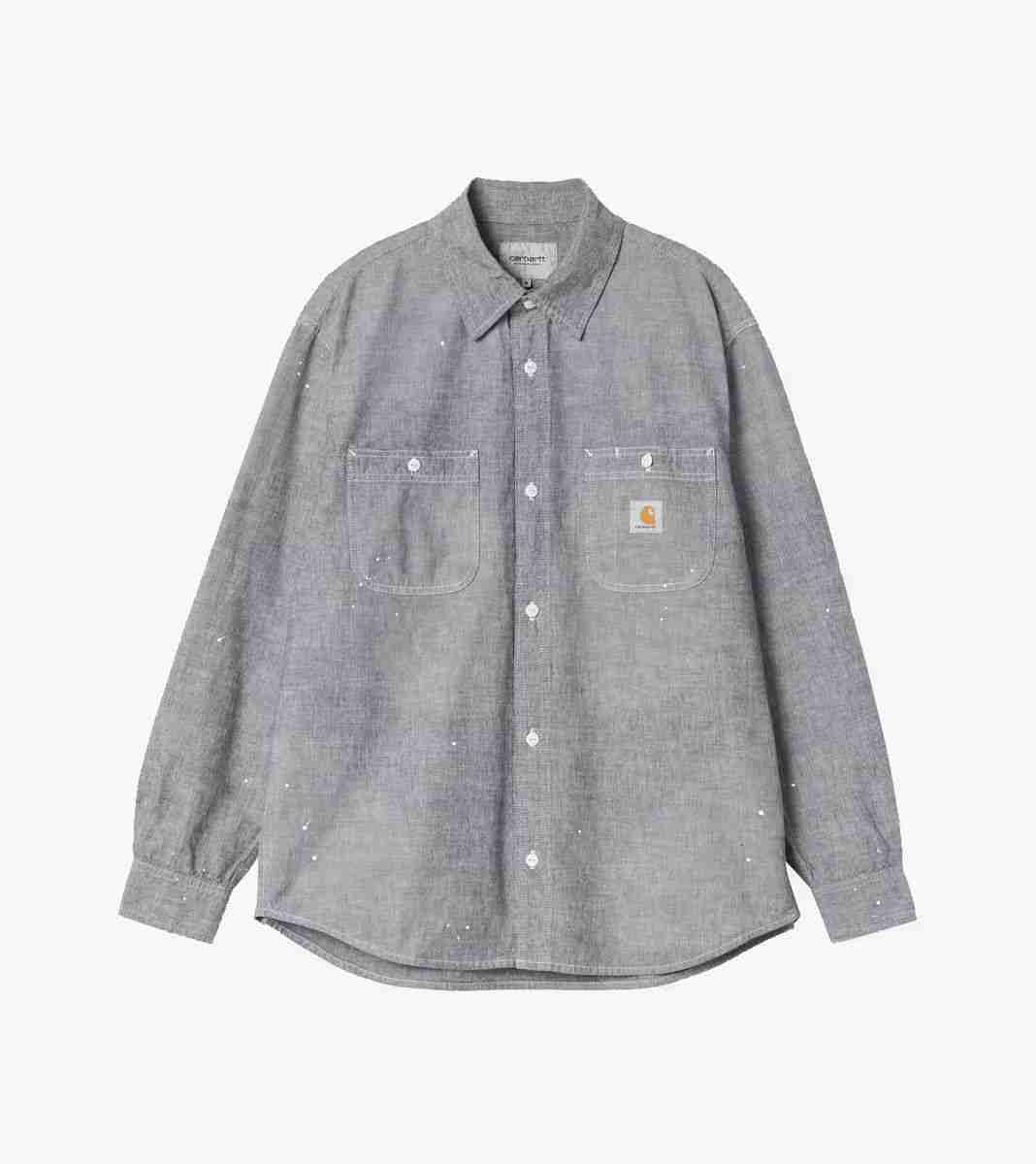 Melna L/S PAINTER SHIRT
