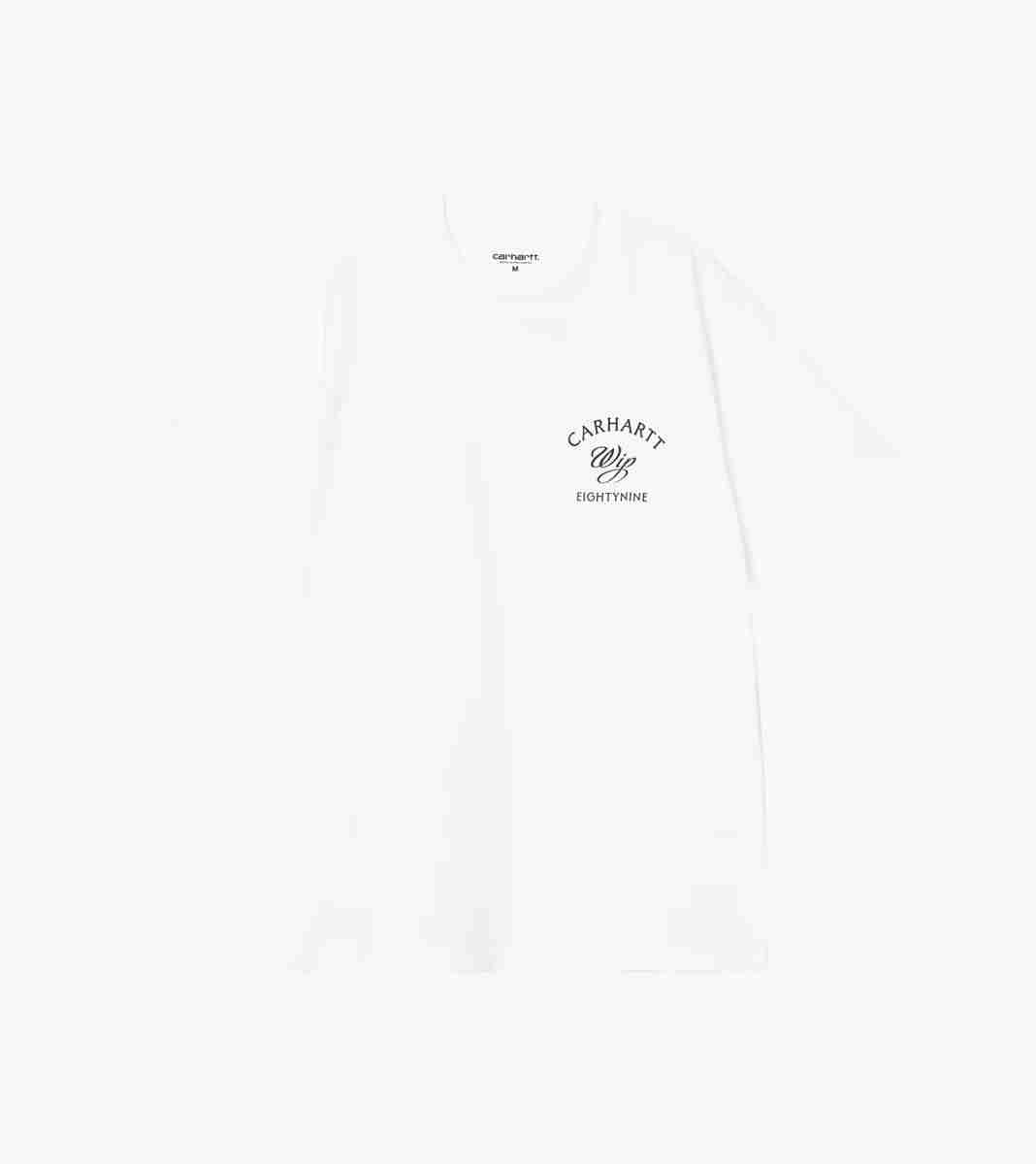 Valkoinen S/S EIGHTYNINE T-SHIRT