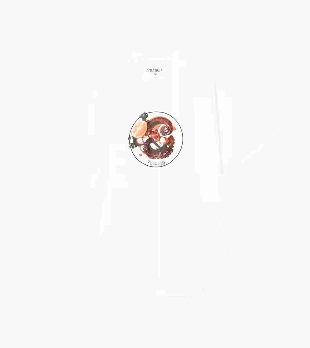 Valkoinen S/S OCTOPUS T-SHIRT