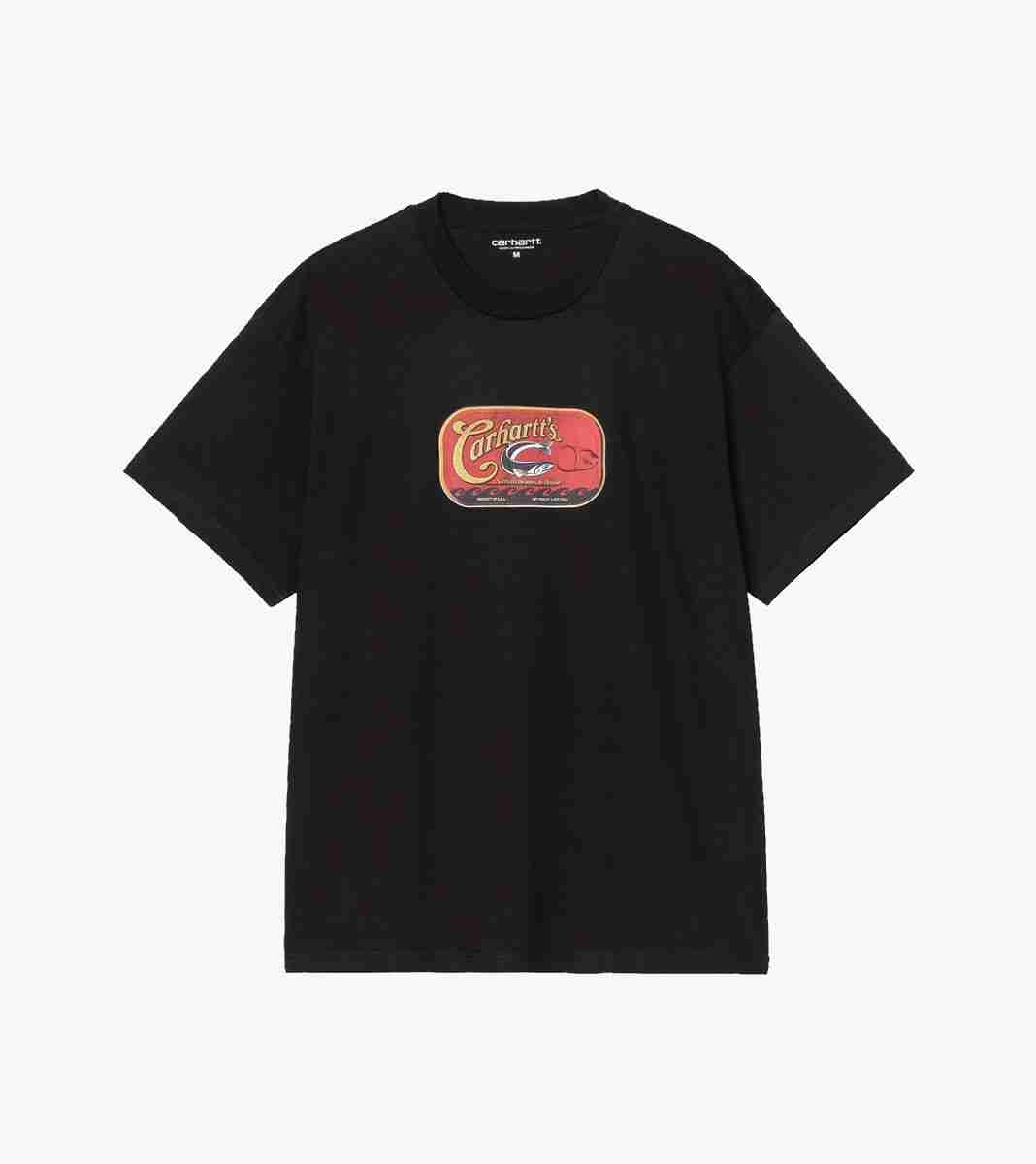 Black S/S SARDINAS T-SHIRT
