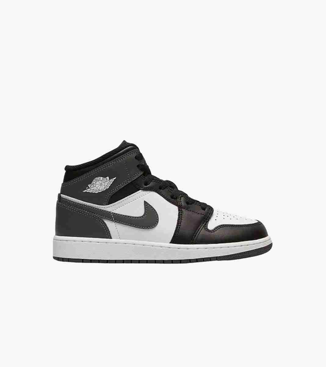 Black AIR JORDAN 1 MID GS