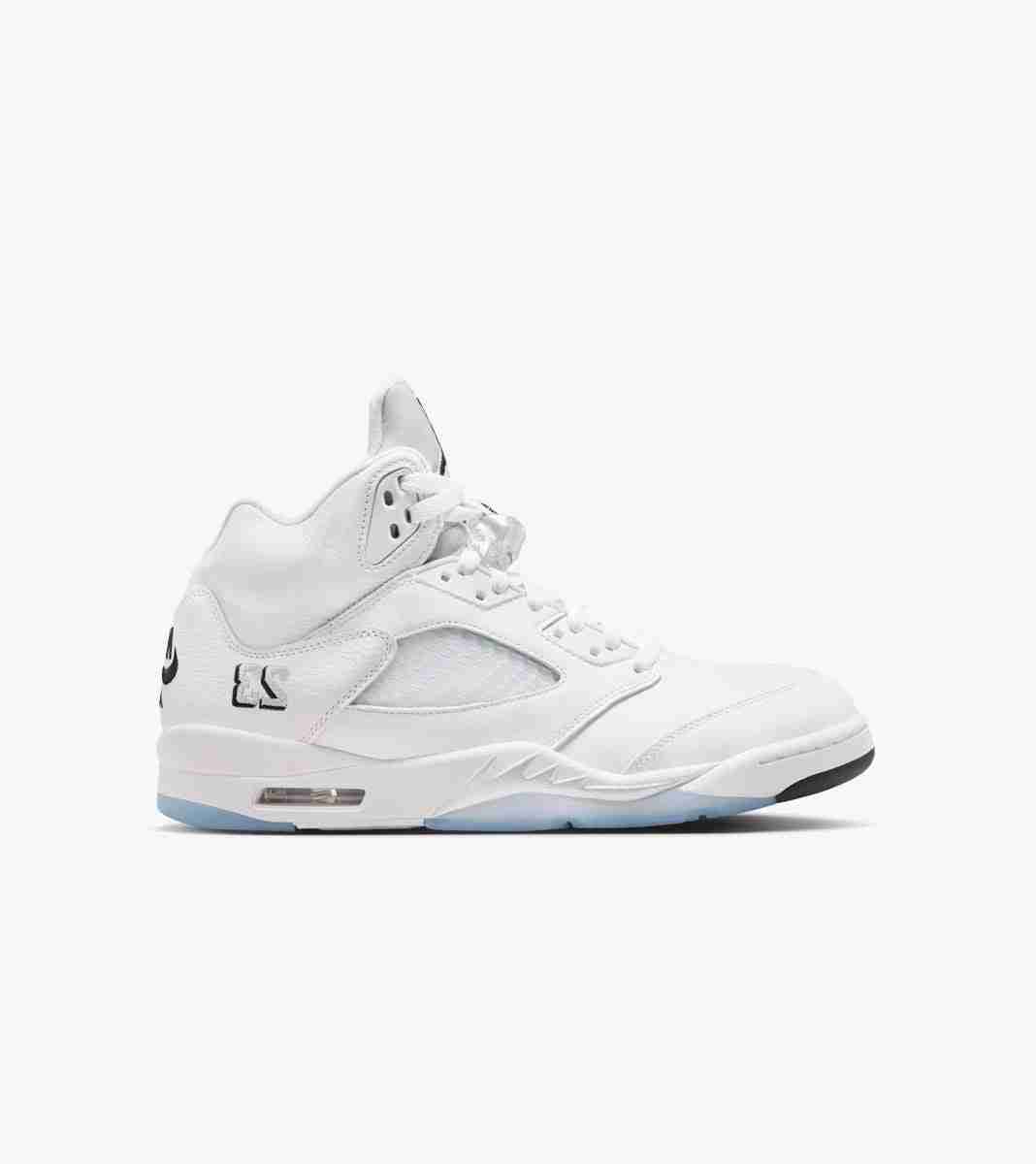 White AIR JORDAN 5 RETRO OG
