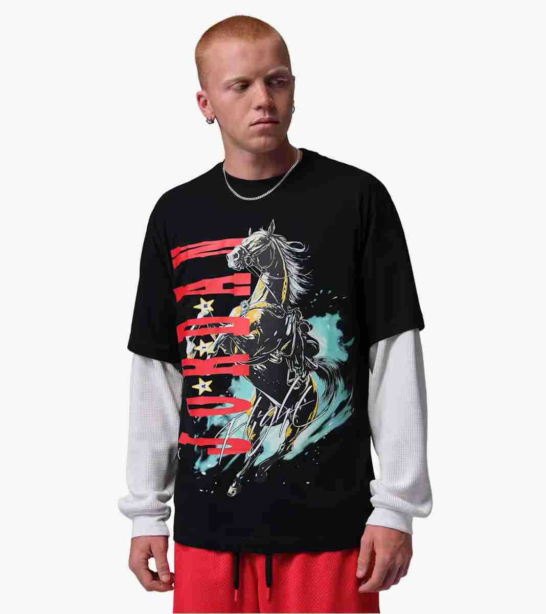 Black M J FLT GFX CWBY 85 SS CRW