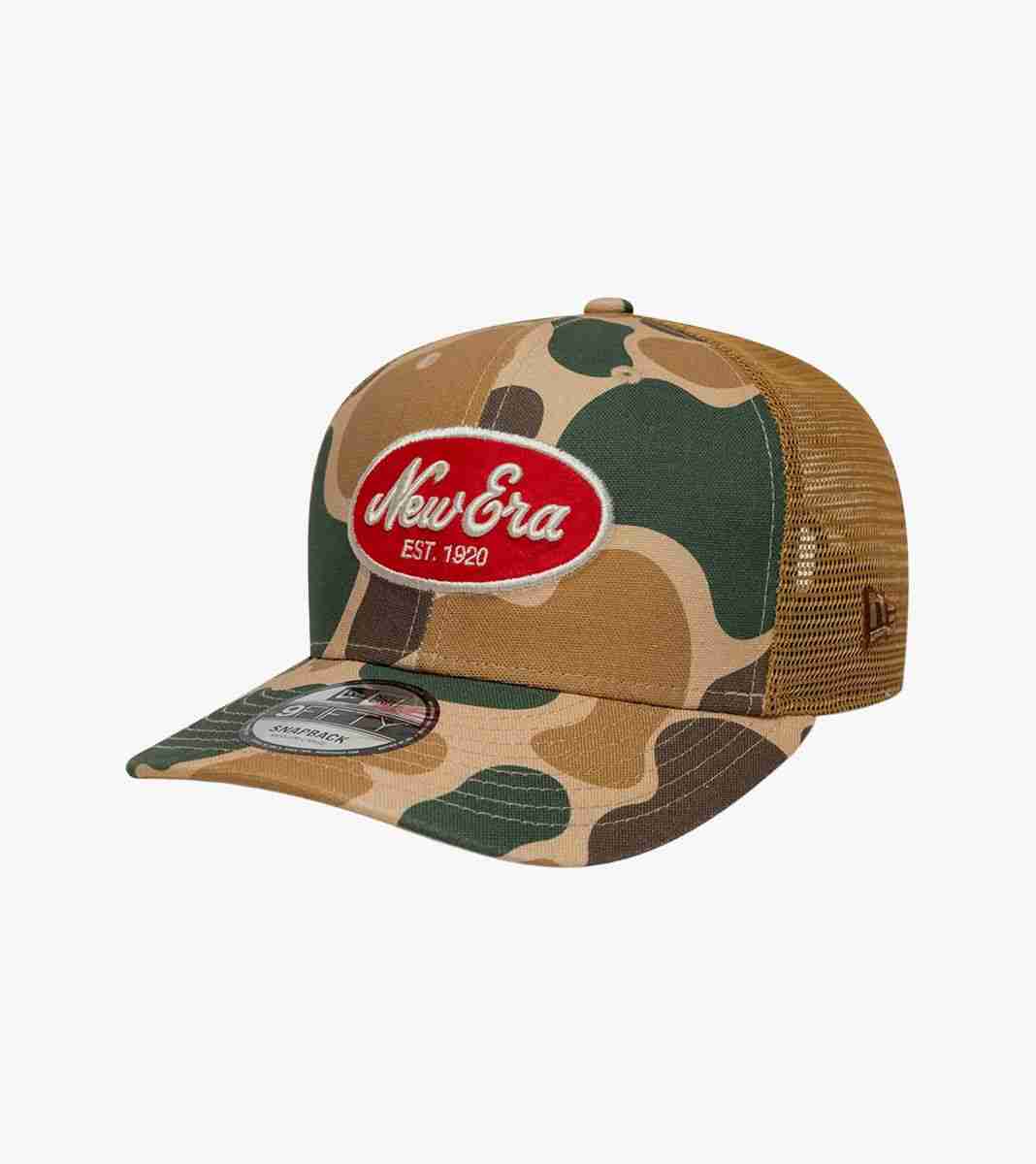 Vaaleanruskea DUCK CAMO 9FIFTY® TRUCKER