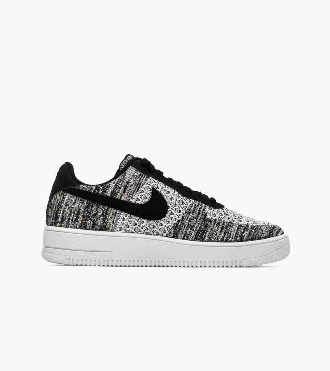 Black AIR FORCE 1 FLYKNIT 2.0