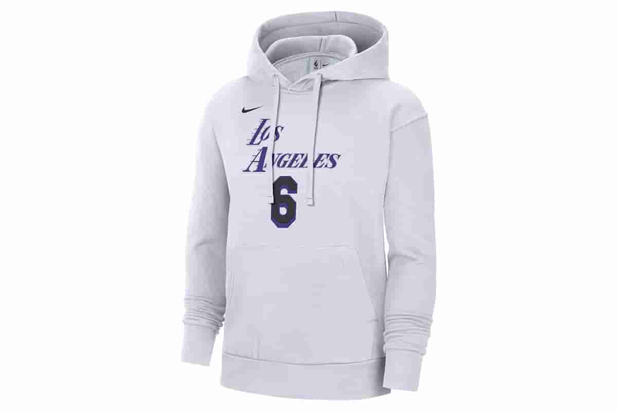 Valkoinen LAL M NK FLC PO N&N ESS CE