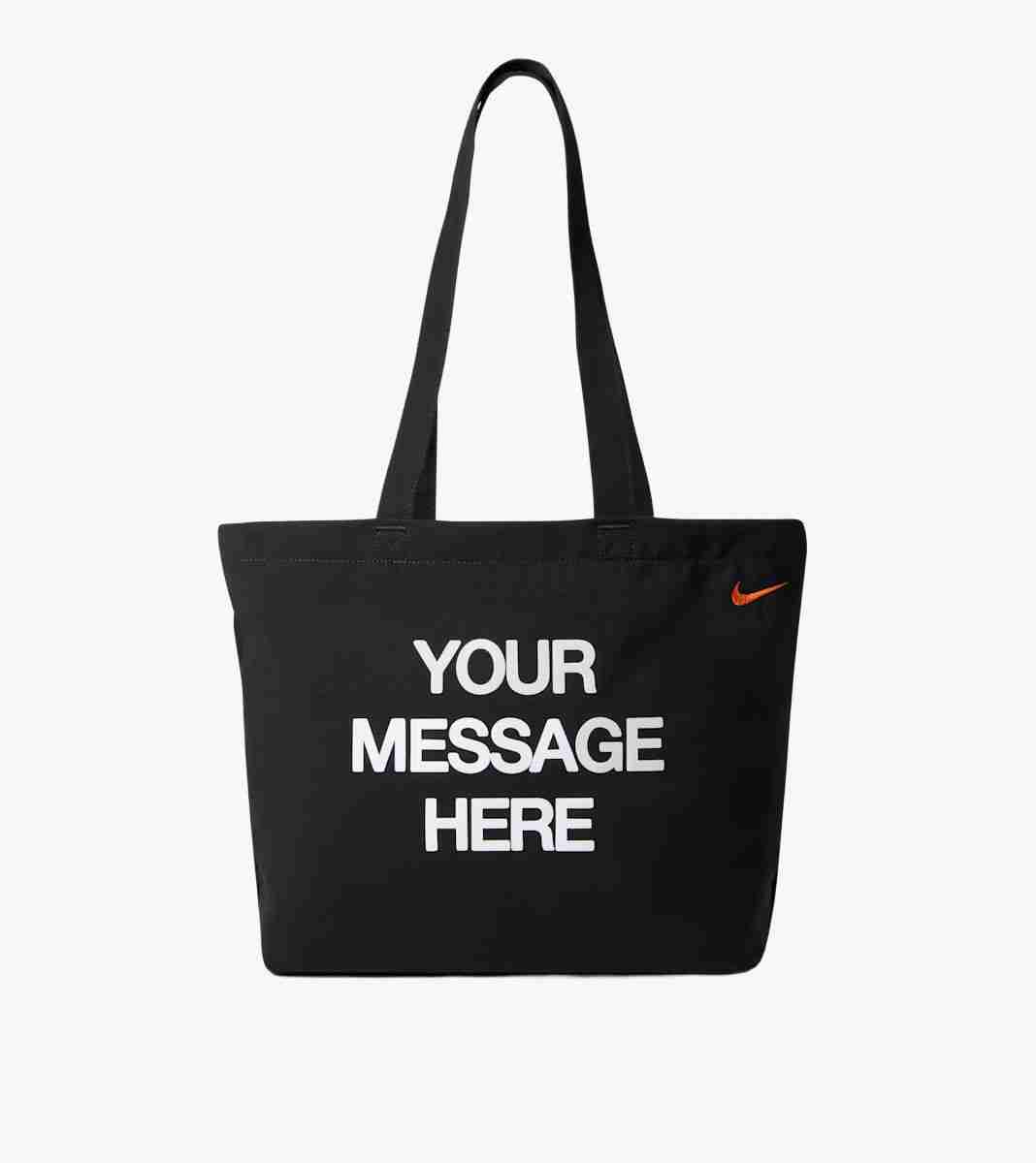 Musta NK HERITGE TOTE GFX YR MSG HRE