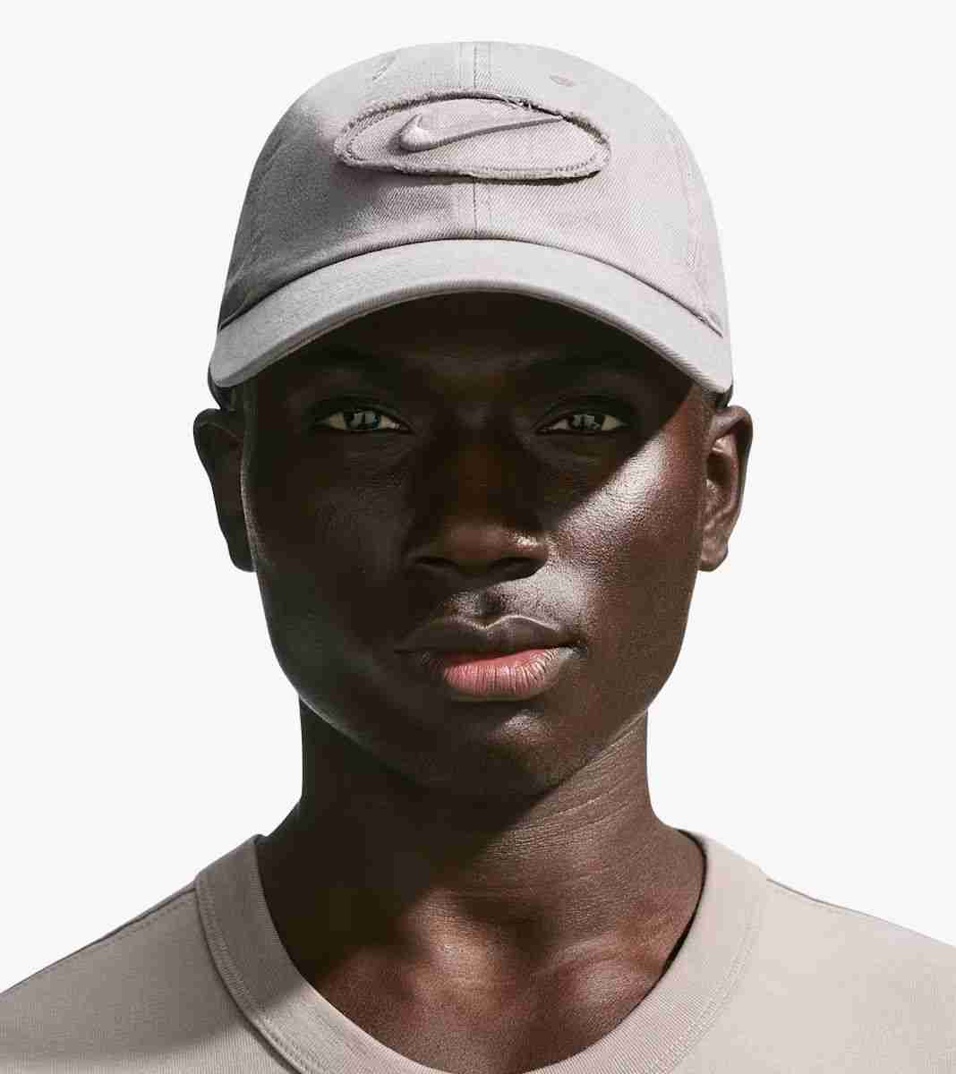 Grått U nk club cap u cb denim patch