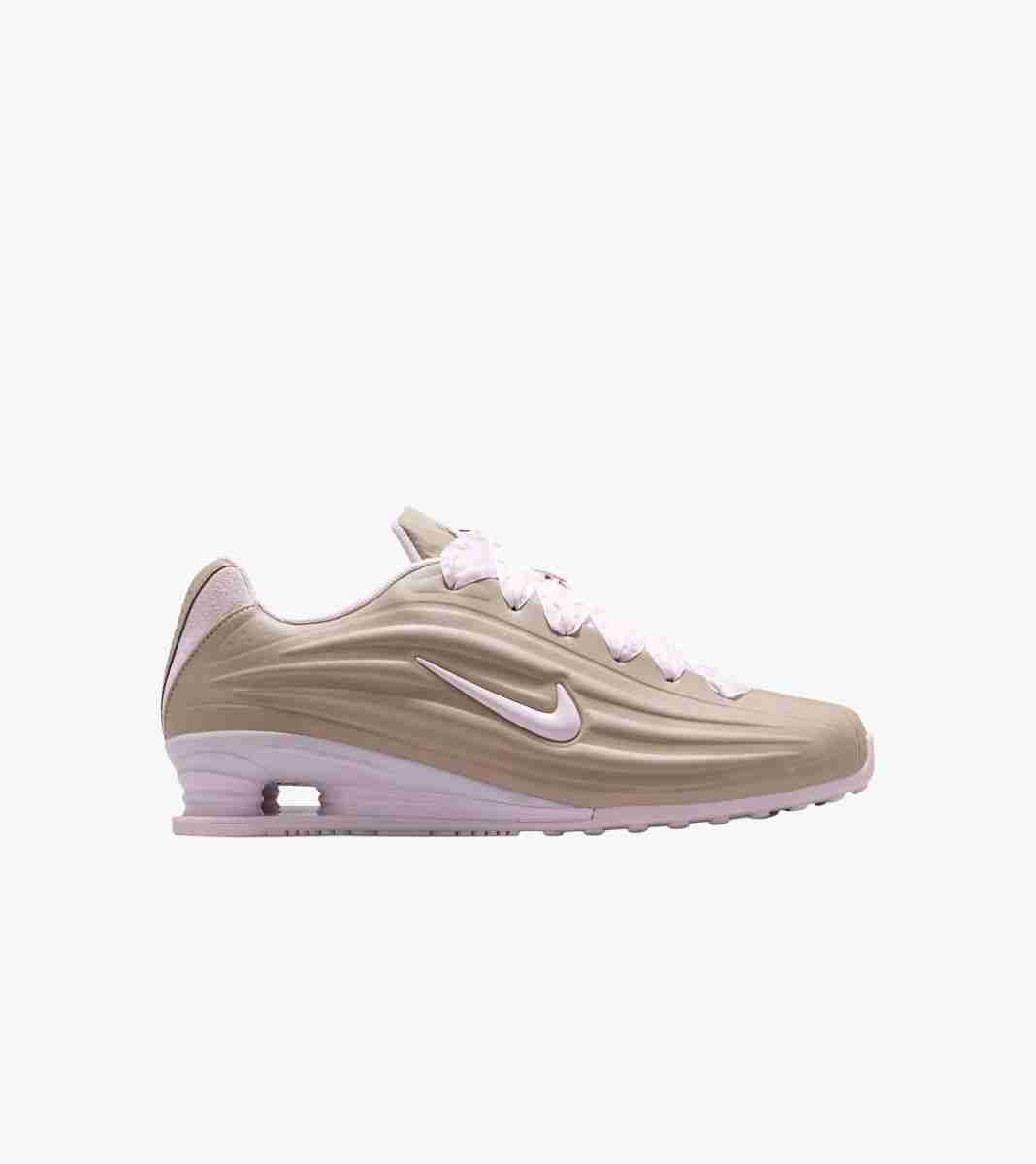 Brown W NIKE SHOX Z LACE
