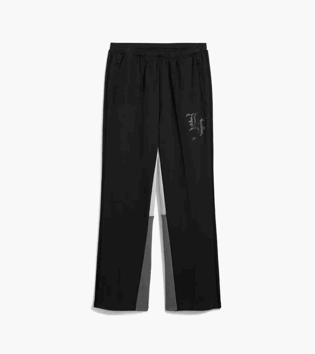 Must Hoops x lafrance written in chrome pants