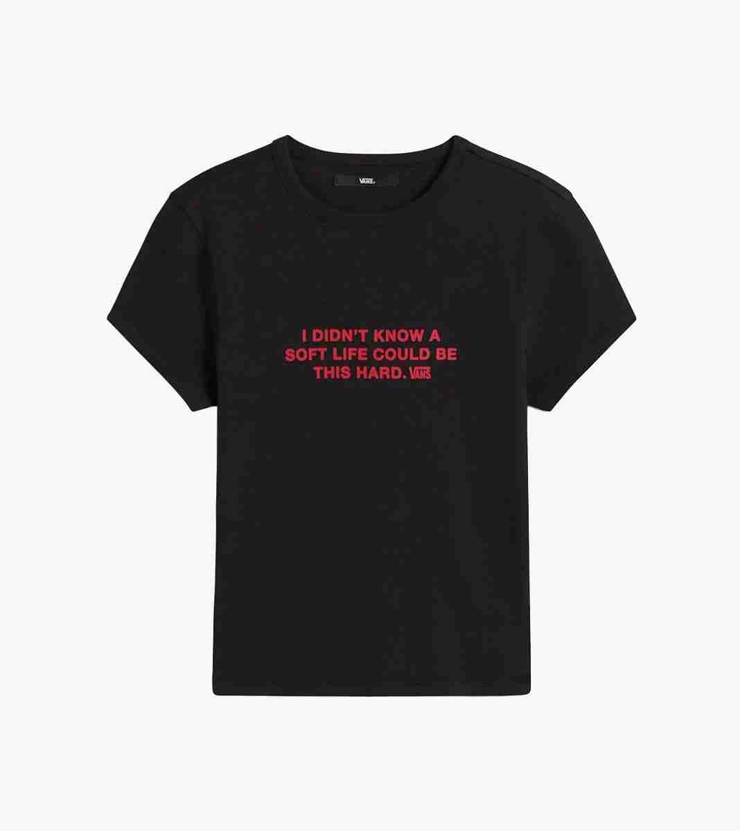 Melna SOFT LIFE BABY TEE