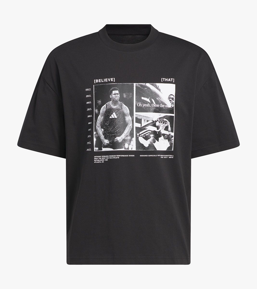 Svart Anted gfx tee 2