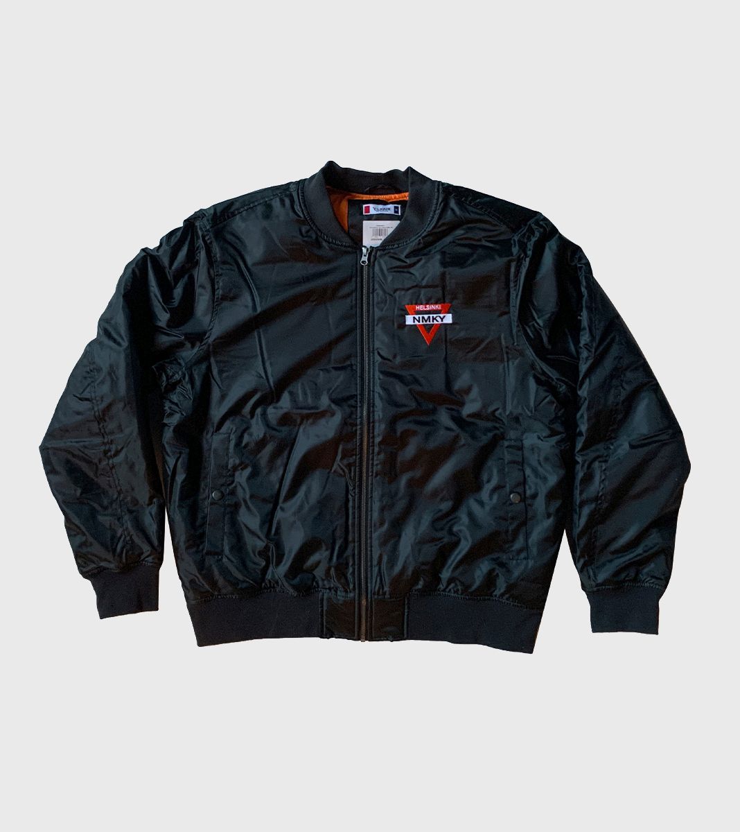 Svart Hnmky bomber jacket black