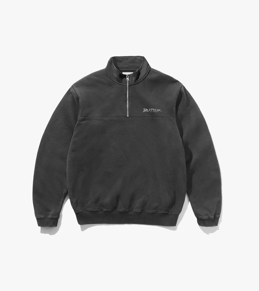 Juoda Panel 1/4 zip sweater