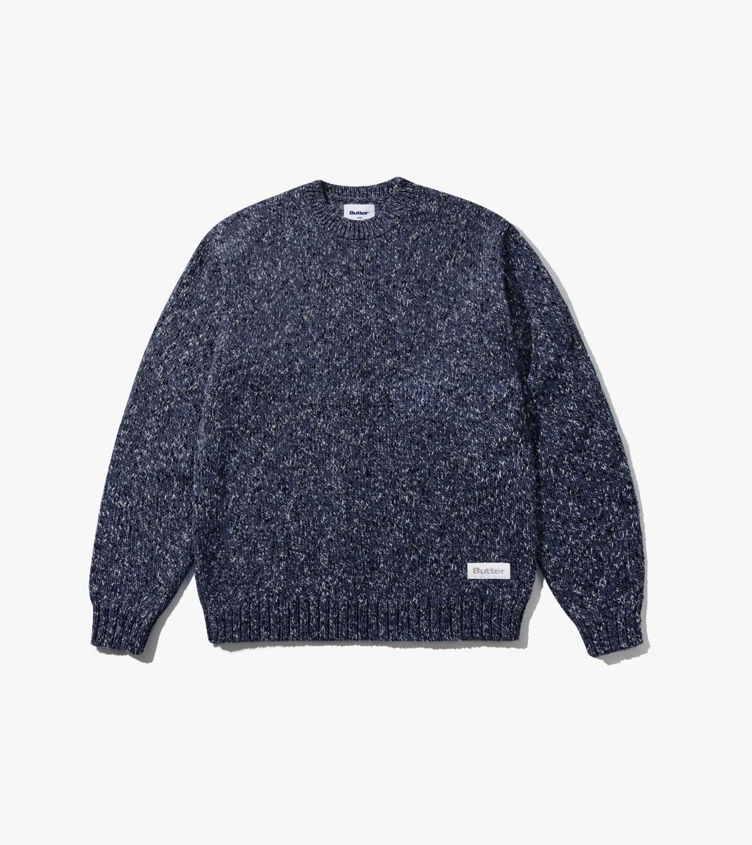 Blått Speckle knit sweater
