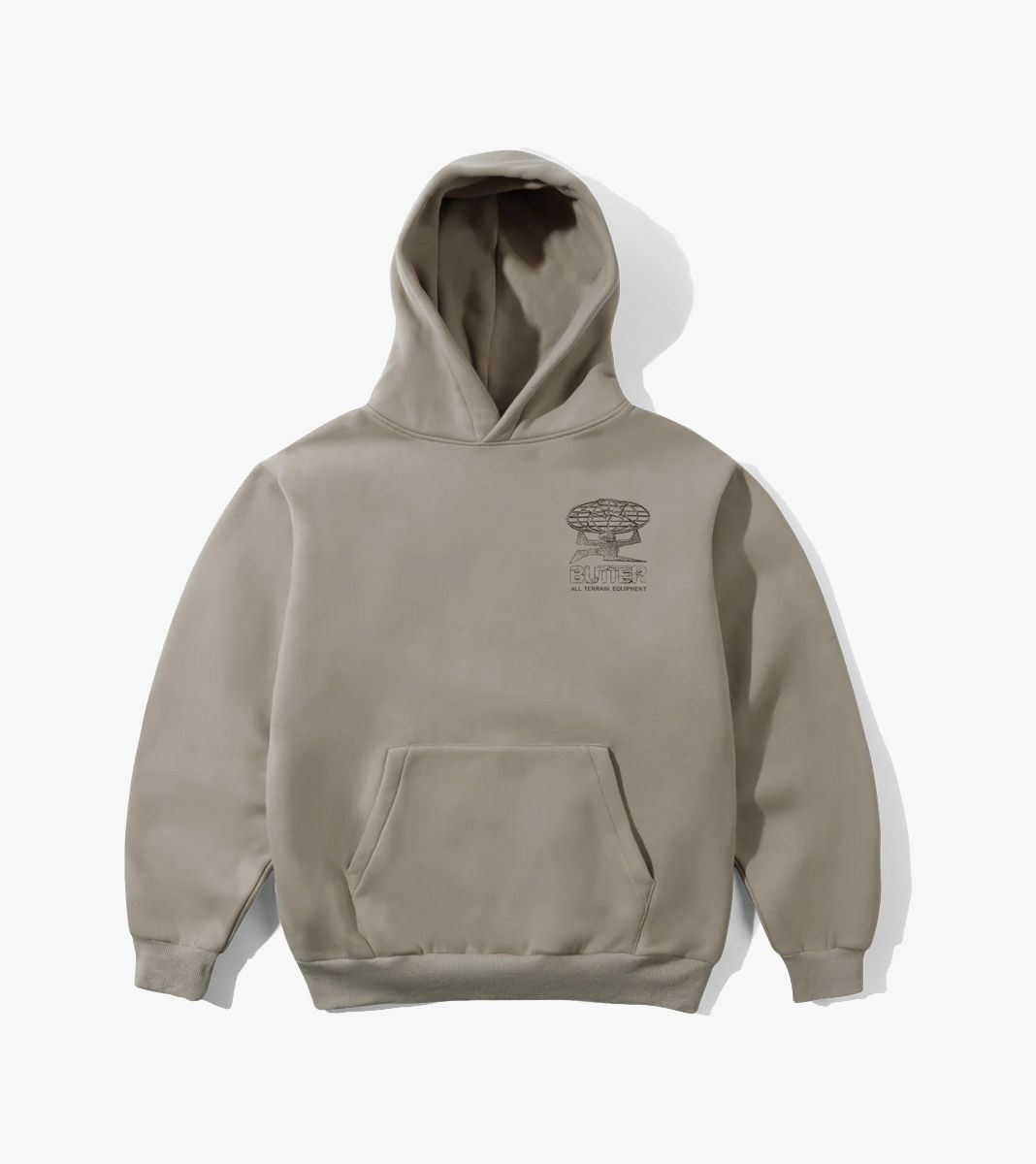 Pilka Terrain pullover hood