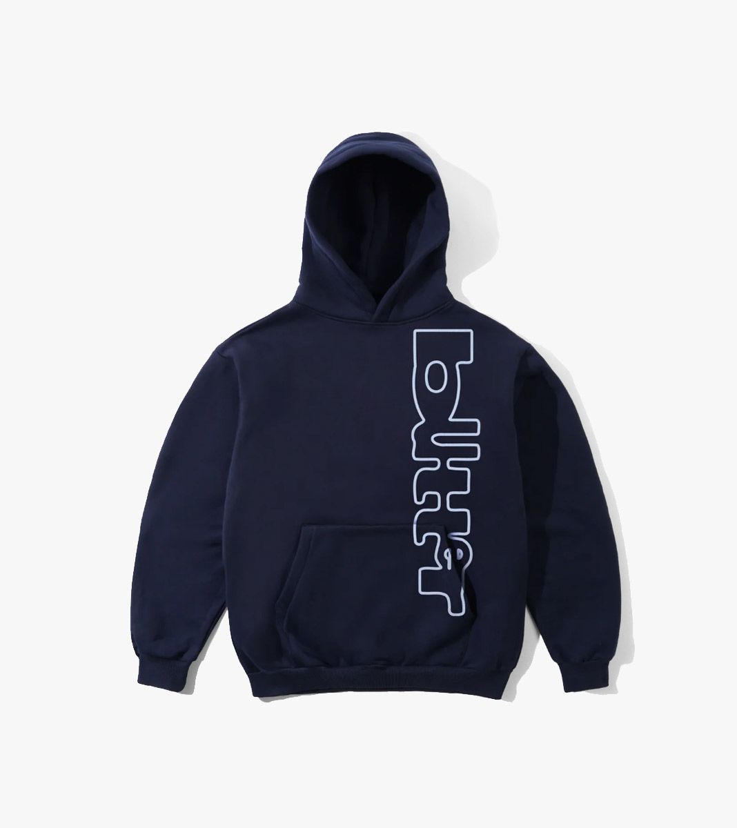 Mėlyna Warped pullover hood