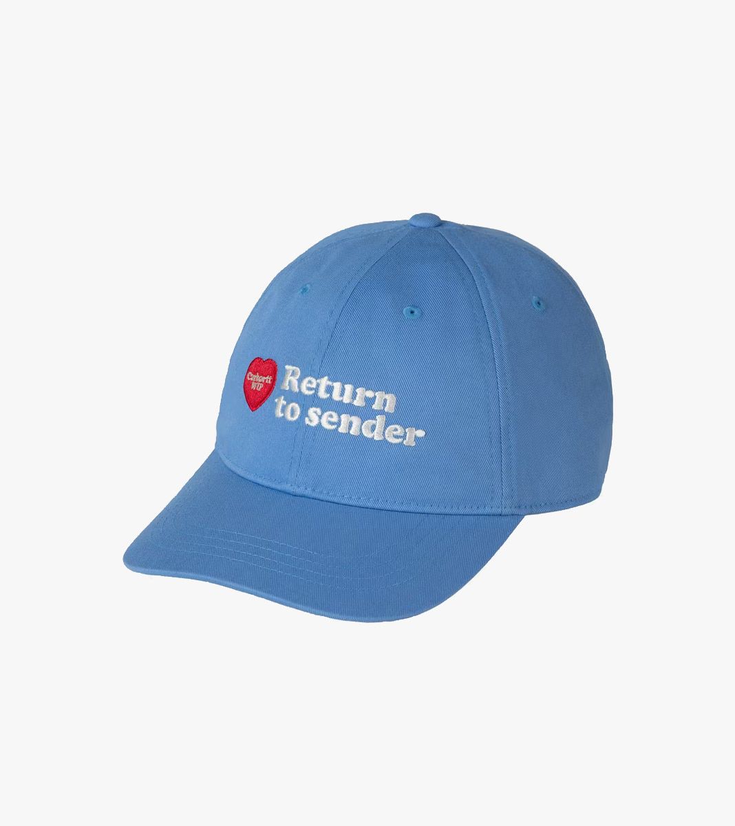 Blue BUMPER STICKER CAP