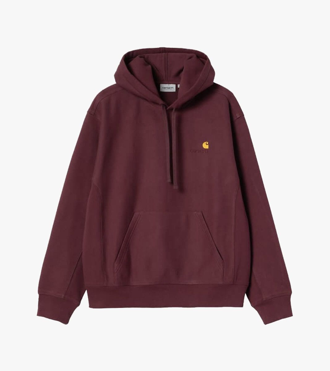 Punainen HOODED AMERICAN SCRIPT SWEAT