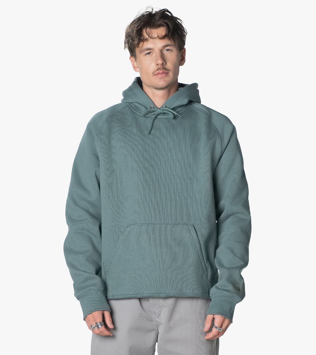 Zaļa HOODED CHASE SWEAT