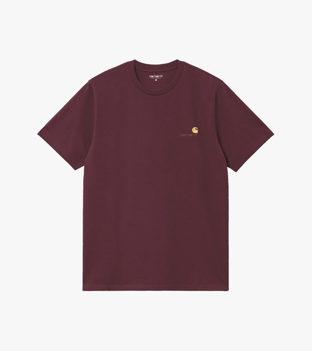 Raudona S/s american script t-shirt