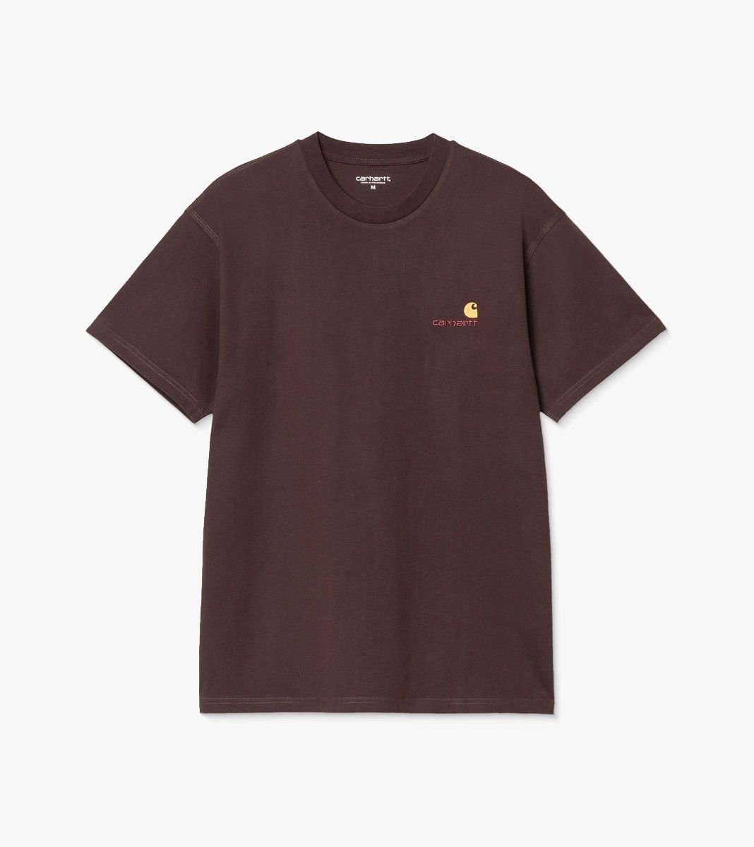 Brown S/S AMERICAN SCRIPT T-SHIRT