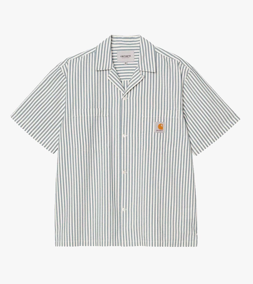 Blått S/s leavel shirt