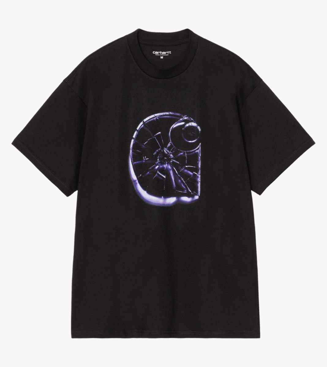 Black S/S SHATTERED T-SHIRT