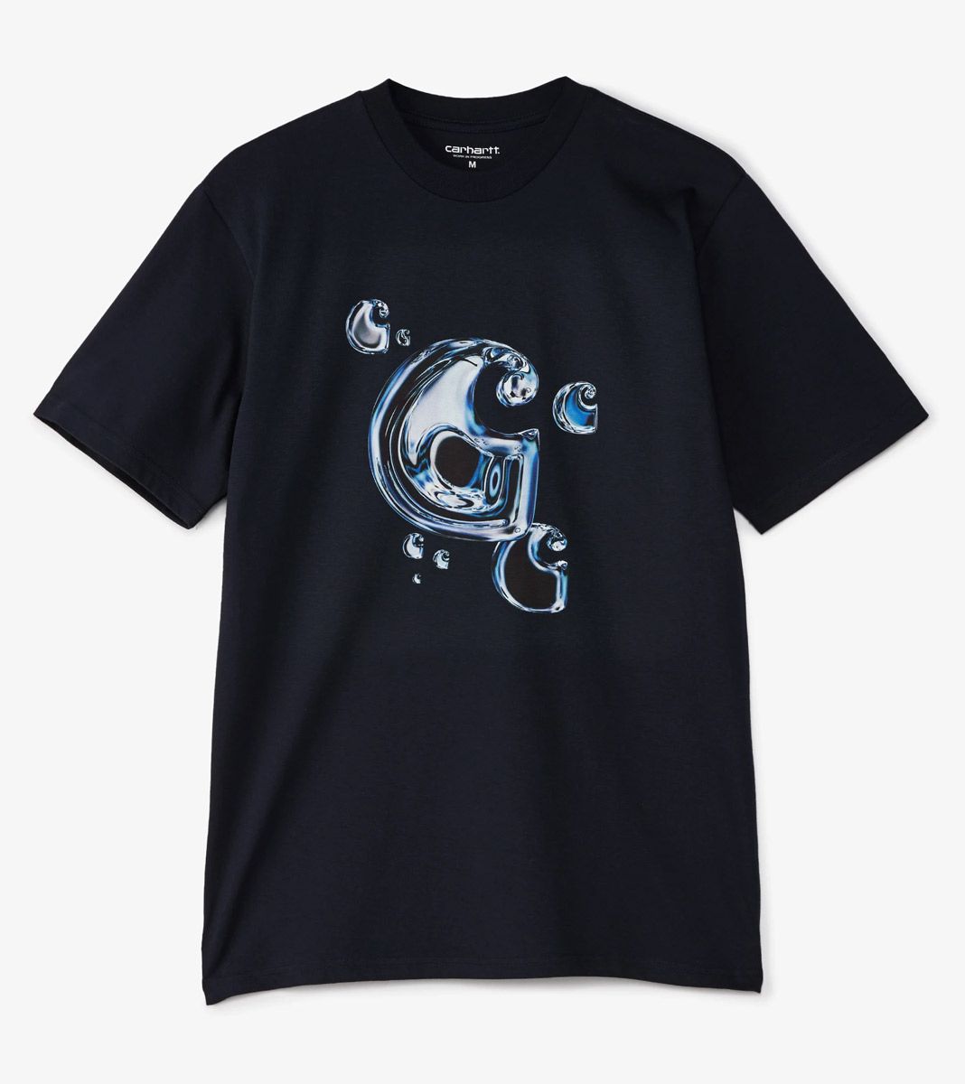 Juoda S/s solar chrome c-logo t-shirt