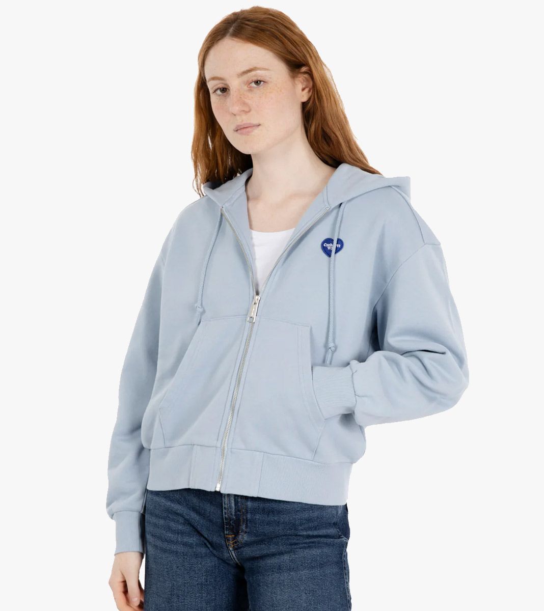Mėlyna W´ hooded heart ii hartt jacket