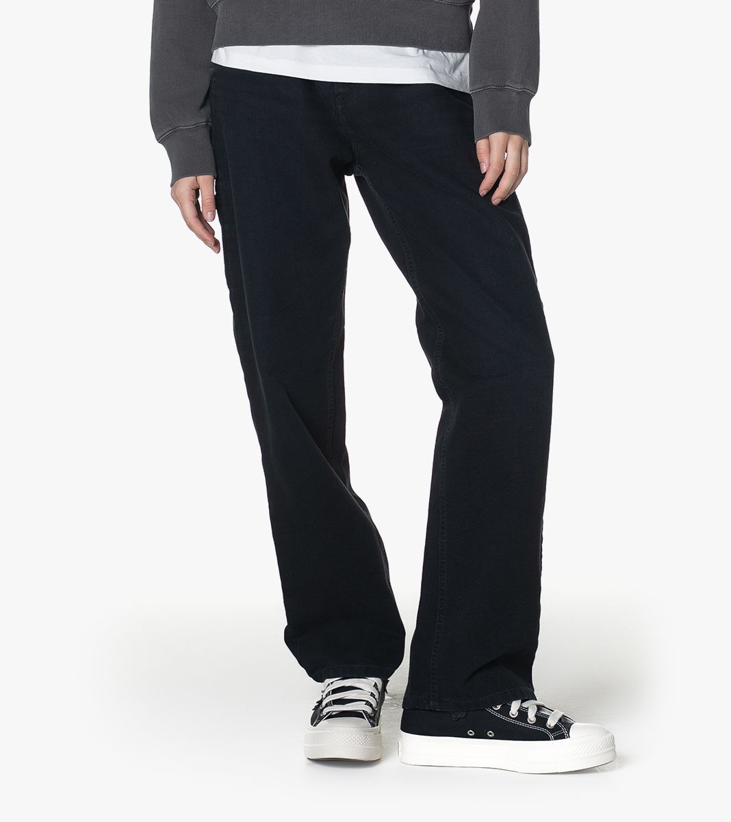 Black W´ PIERCE PANT STRAIGHT