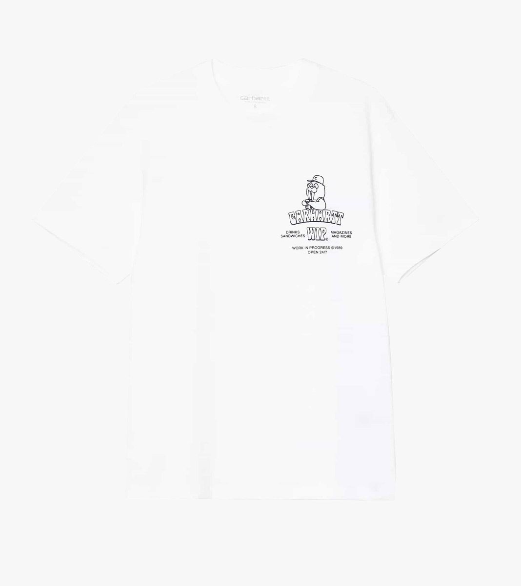 Valge W´ s/s sandwich t-shirt