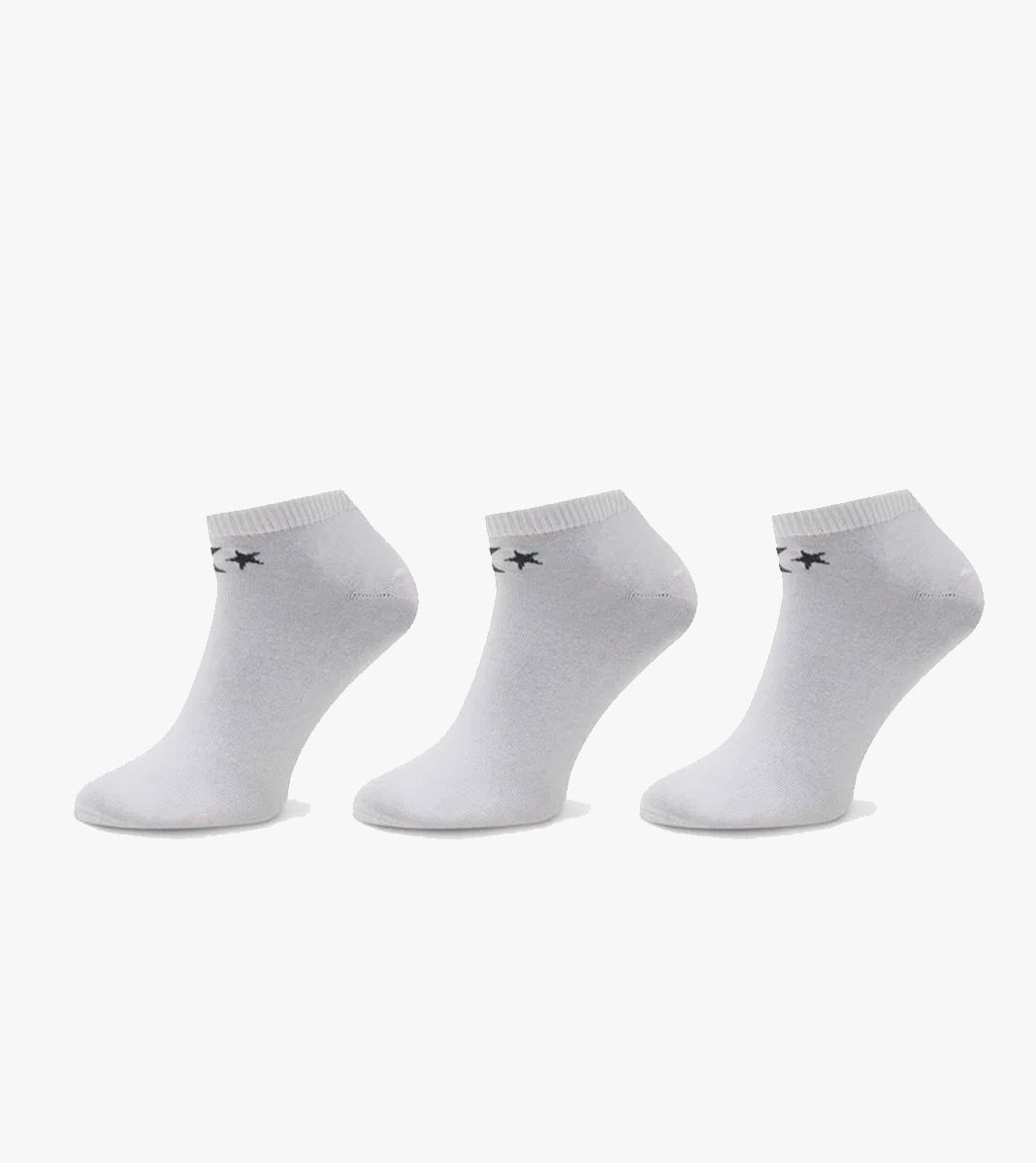 Vitt 3pp converse men basic low cut, flat knit, smooth toe seam