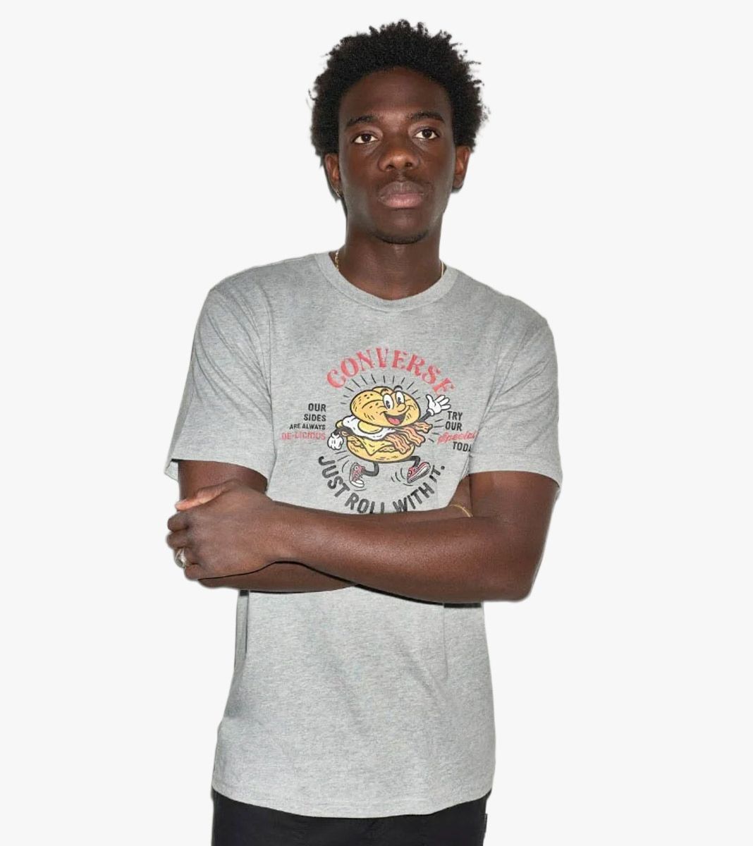 Harmaa B.E.C. DELI TEE