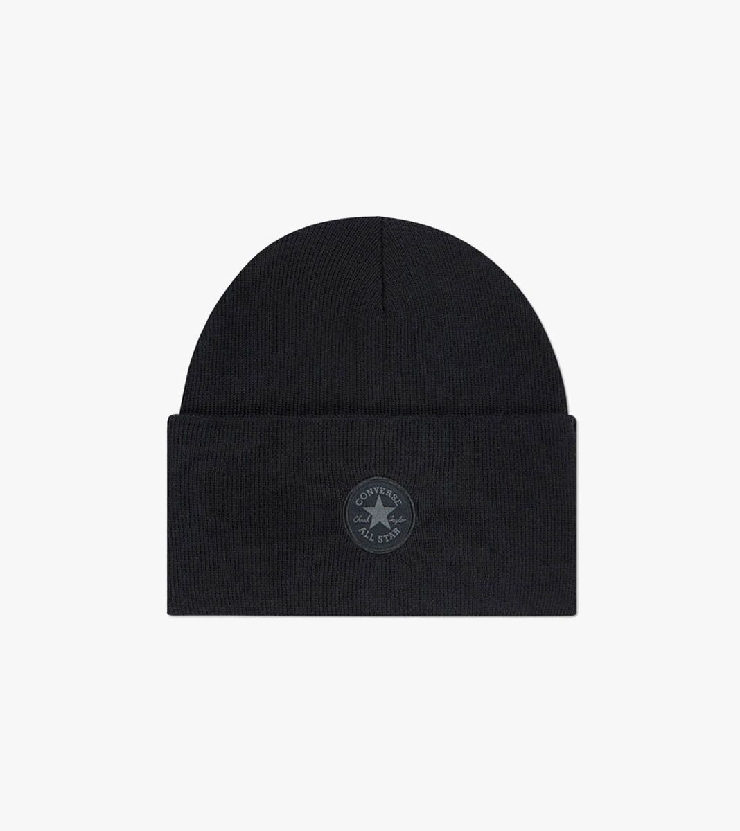 Black CAM CONVERSE HI-TOP BEANIE