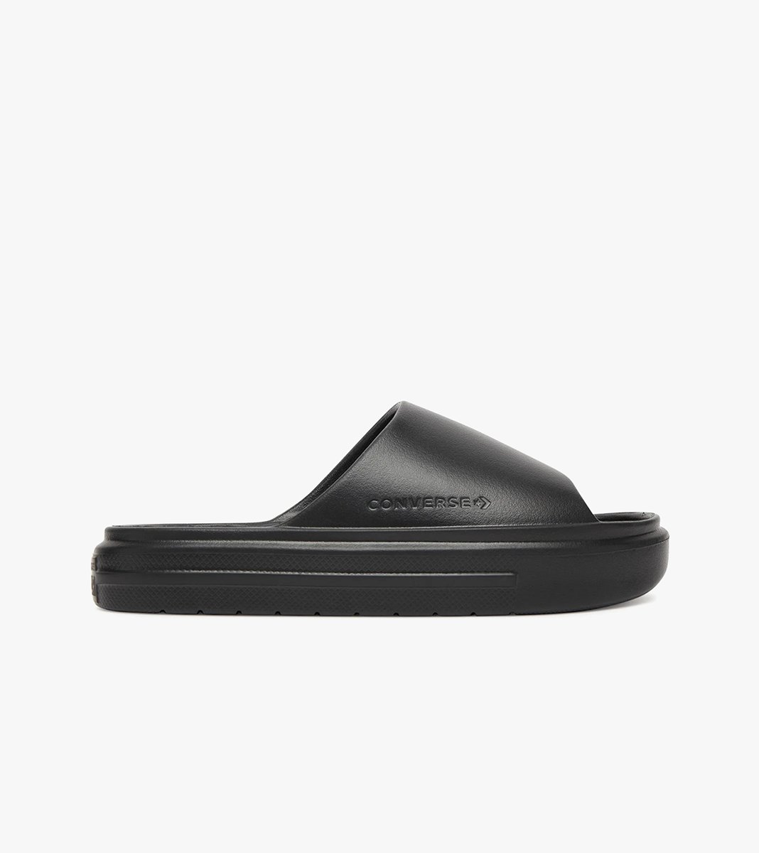 Juoda Converse essential slide slip black