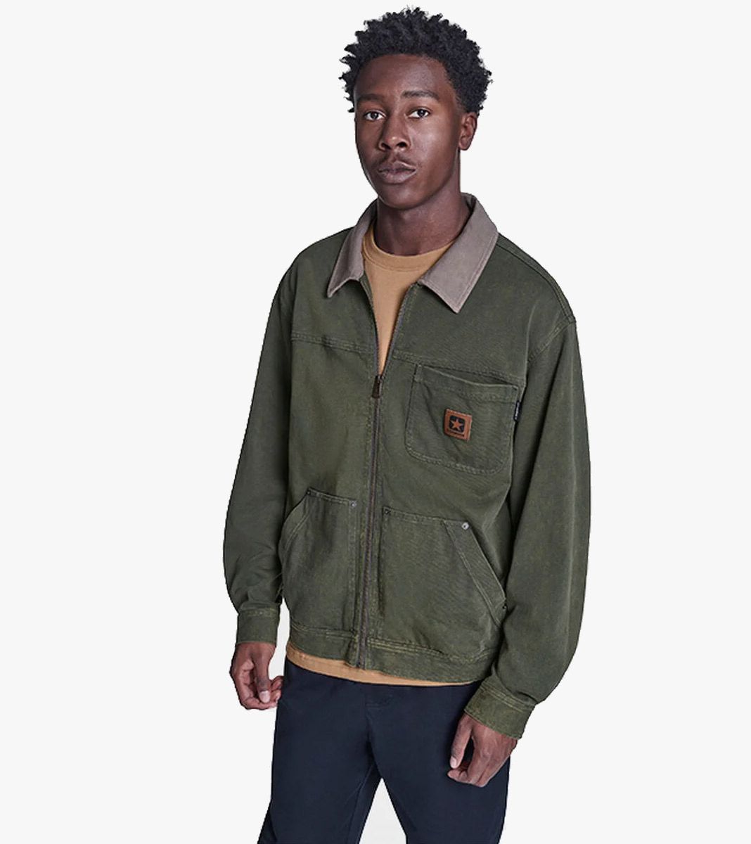 Roheline Essential zip jacket