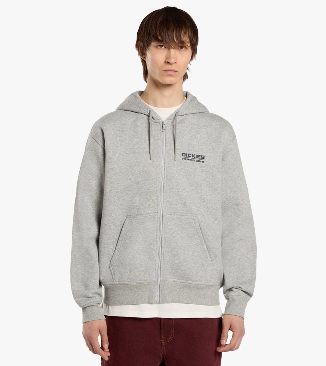 Harmaa BOLIVAR FZ HOODIE