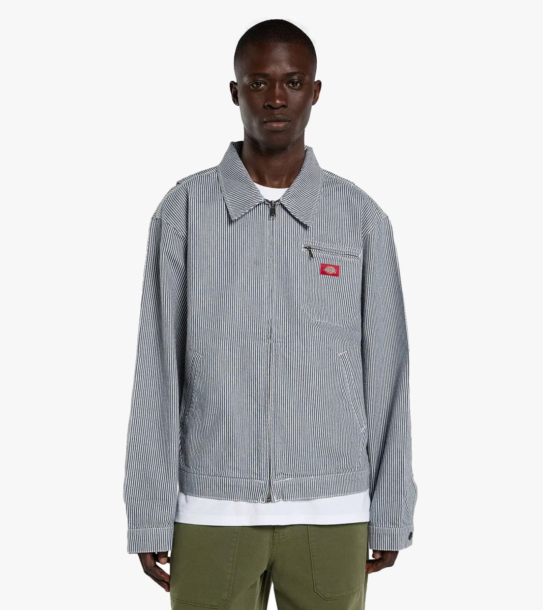 Blue HICKORY PAINTER JACKET