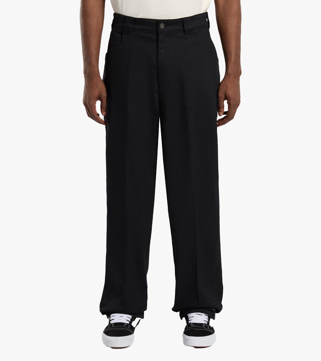 Melna MIKE ANDERSON FLEX TWILL PANT