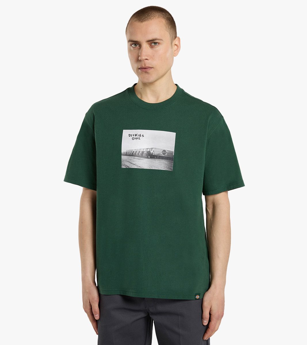 Žalia Sevier tee ss