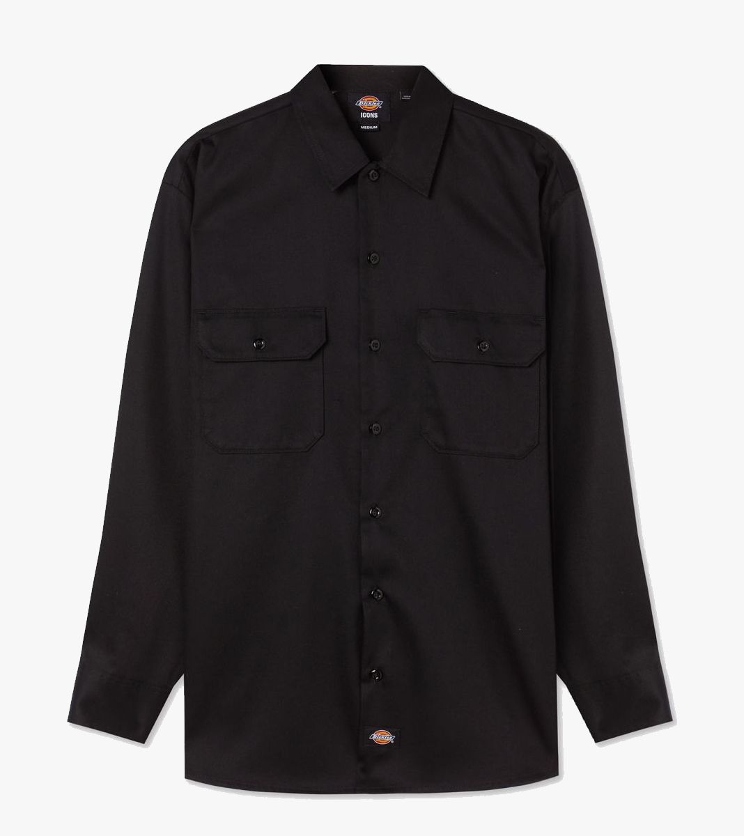 Svart Work shirt ls