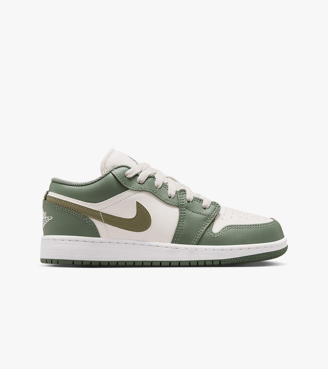 Vihreä AIR JORDAN 1 LOW (GS)