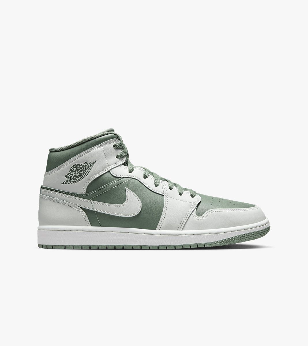 White AIR JORDAN 1 MID
