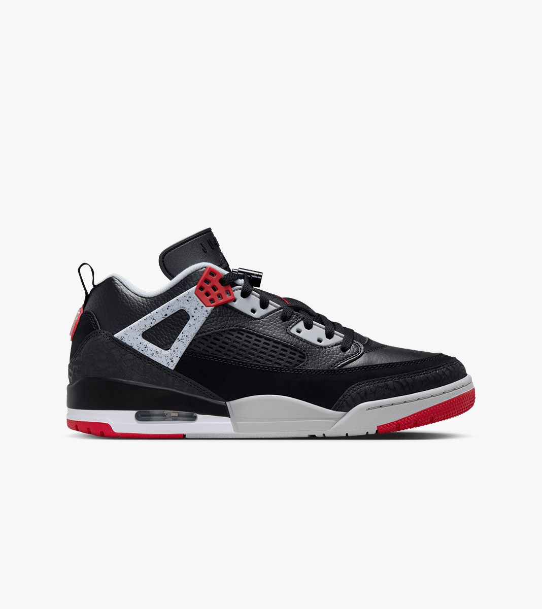 Svart Jordan spizike low