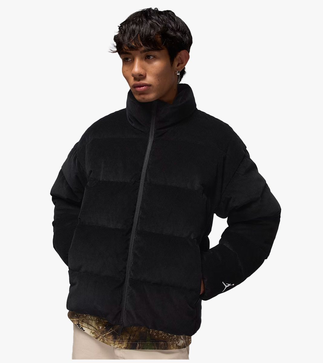 Juoda M j flt down puffer