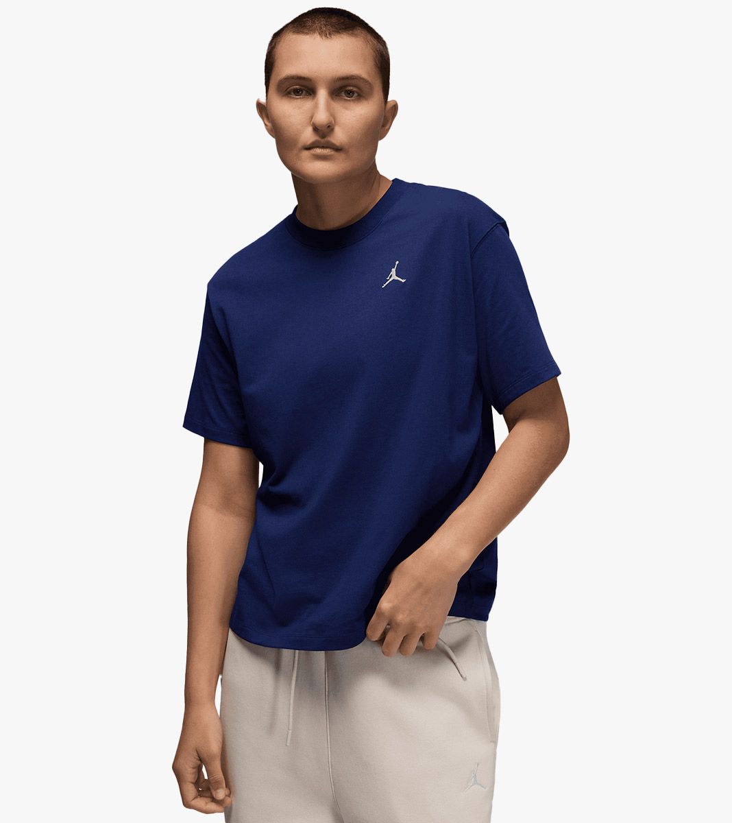 Blue W J BRK ESS SS GF TEE 23