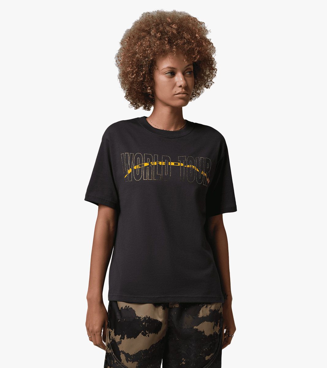 Flerfärgad W j brk ss gf gfx tee wt